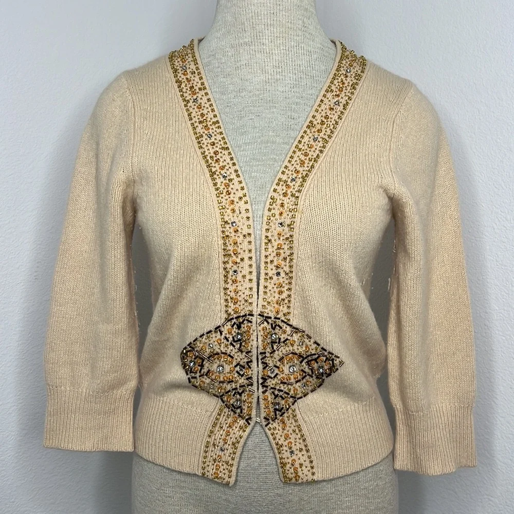 🔹 Banana Republic Beaded Cardigan